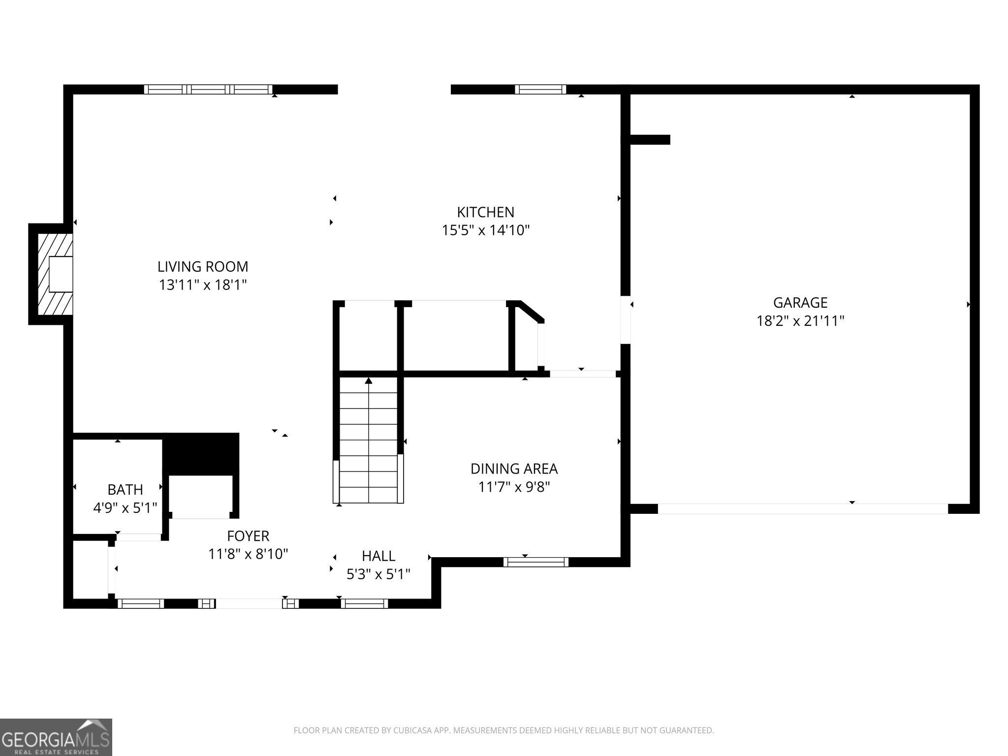 4292 Linecrest Lane Ellenwood, GA 30294 - Photo 33 of 33 a picture of a floor plan