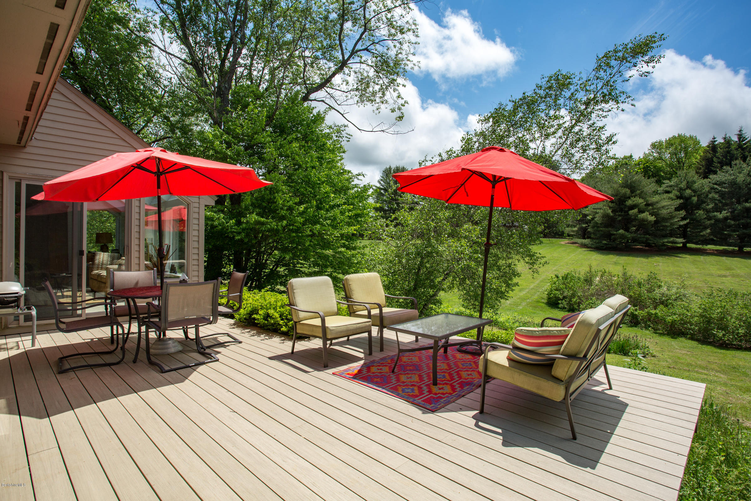 128 West Center Road West Stockbridge, MA 01266 - Photo 2 of 21 an outdoor space with patio lots of furniture and umbrella