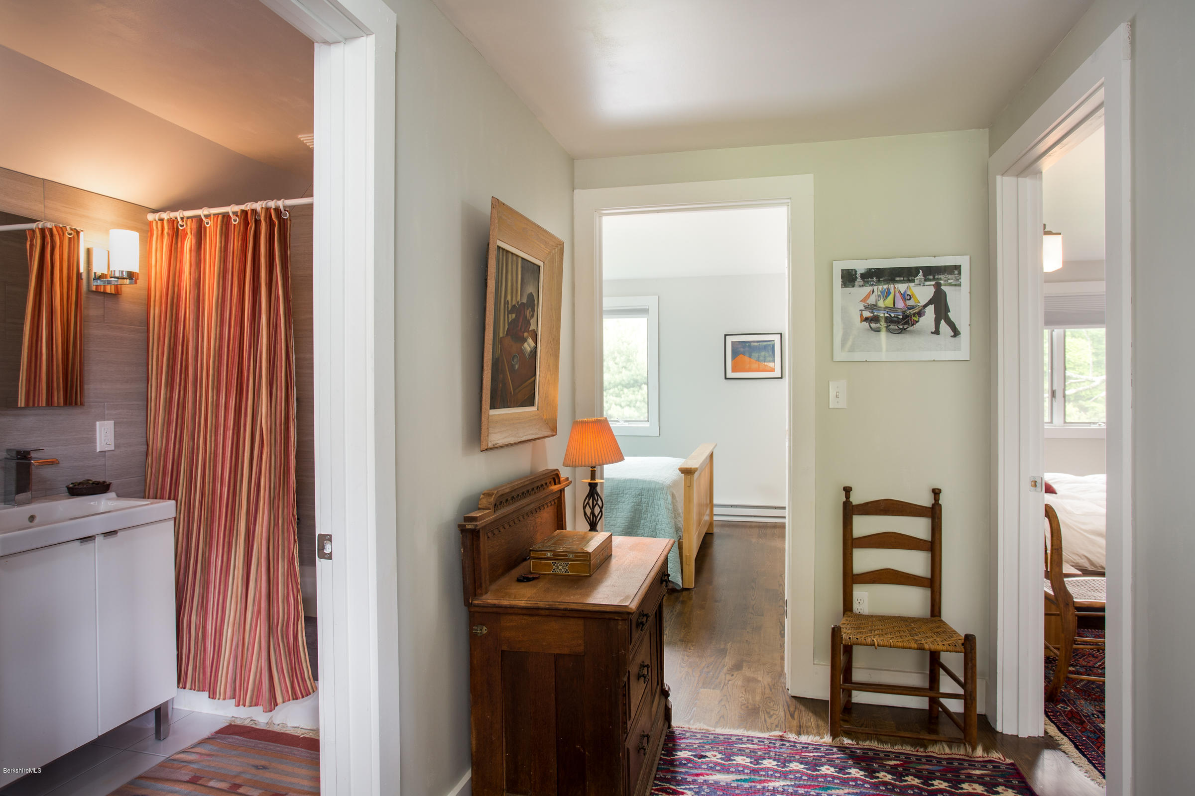 128 West Center Road West Stockbridge, MA 01266 - Photo 15 of 21 a view of a hallway with furniture and staircase
