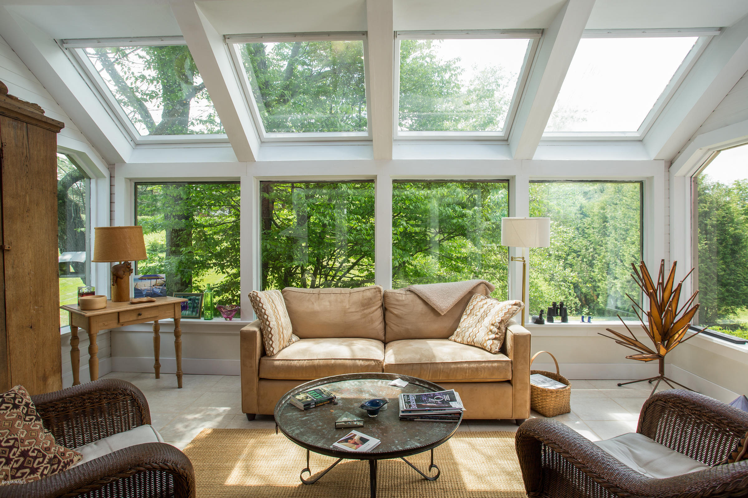 128 West Center Road West Stockbridge, MA 01266 - Photo 8 of 21 a living room with furniture and a large window