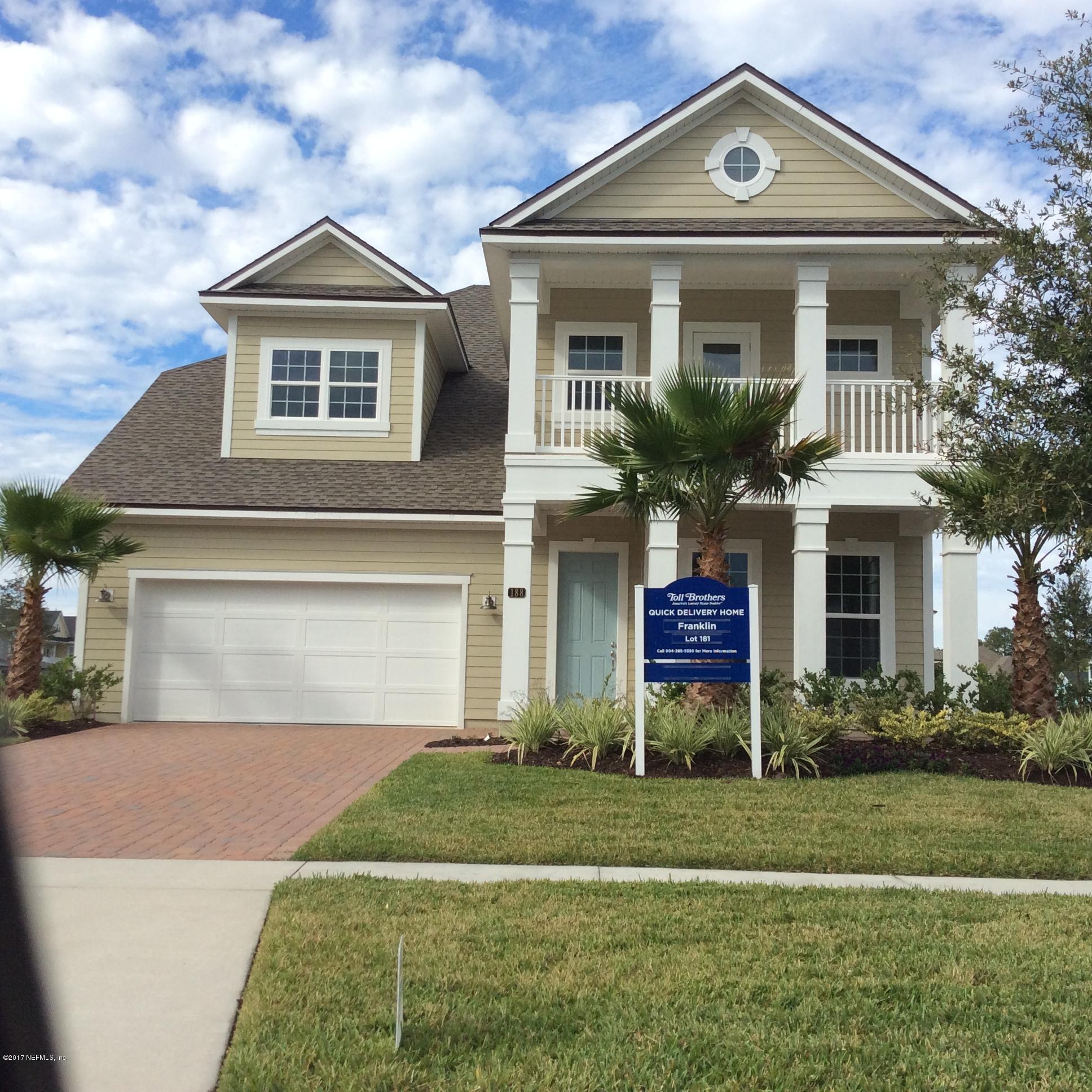 376 Pelican Pointe Road Ponte Vedra, FL 32081 - Photo 1 of 1 Franklin Heritage