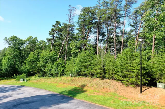 a view of a house with a mountain and a forest
