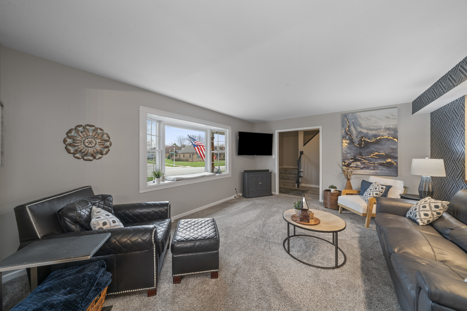 66 Winthrop New Road Sugar Grove, IL 60554 - Photo 12 of 39 a living room with furniture and a window