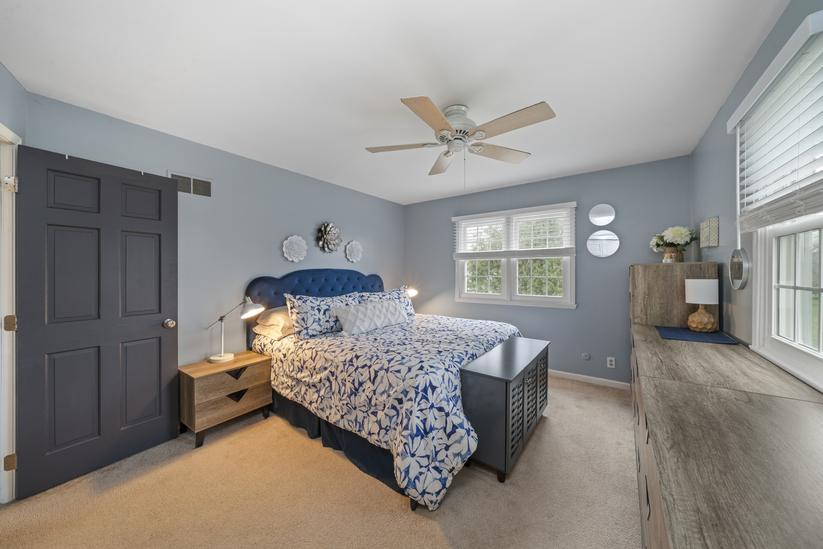 66 Winthrop New Road Sugar Grove, IL 60554 - Photo 17 of 39 a bedroom with a bed dresser and a window