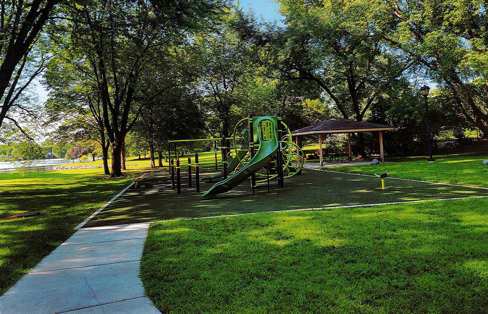 66 Winthrop New Road Sugar Grove, IL 60554 - Photo 37 of 39 a view of a park with swings