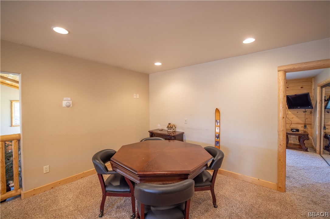 42324 Eagle Ridge Big Bear Lake, CA 92315 - Photo 25 of 50 a view of a dining room with furniture