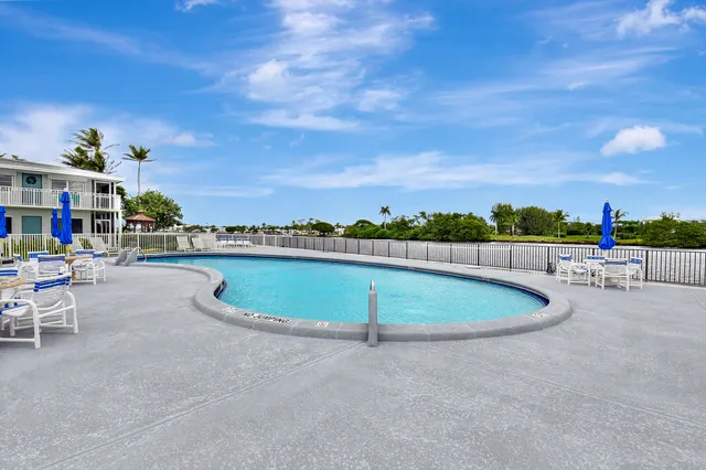 a view of a lake with outside space