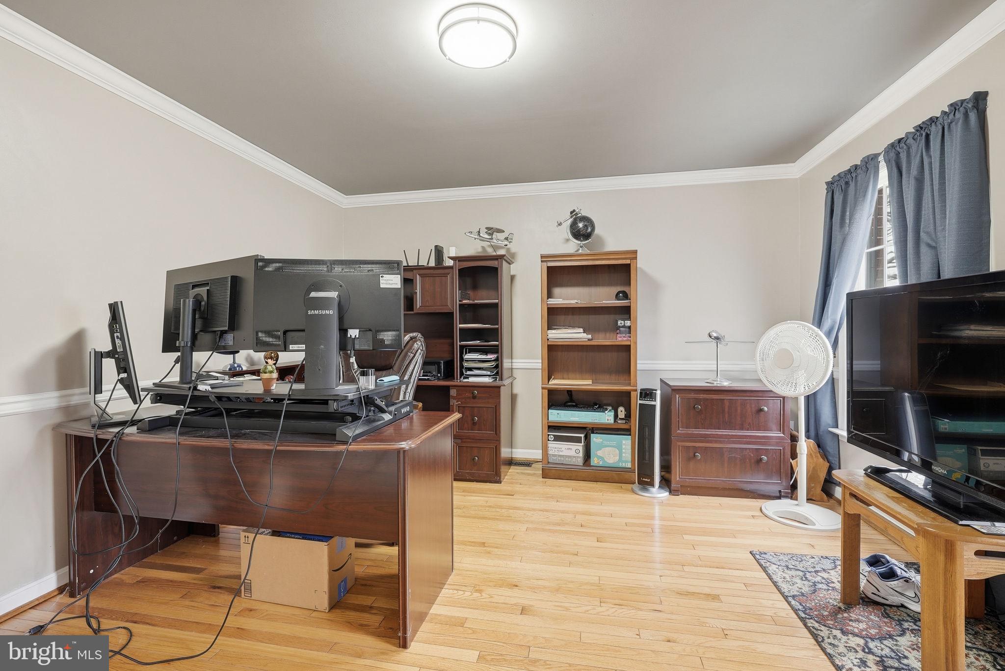 140 Hoile Lane Huntingtown, MD 20639 - Photo 19 of 44 a view of a workspace with furniture
