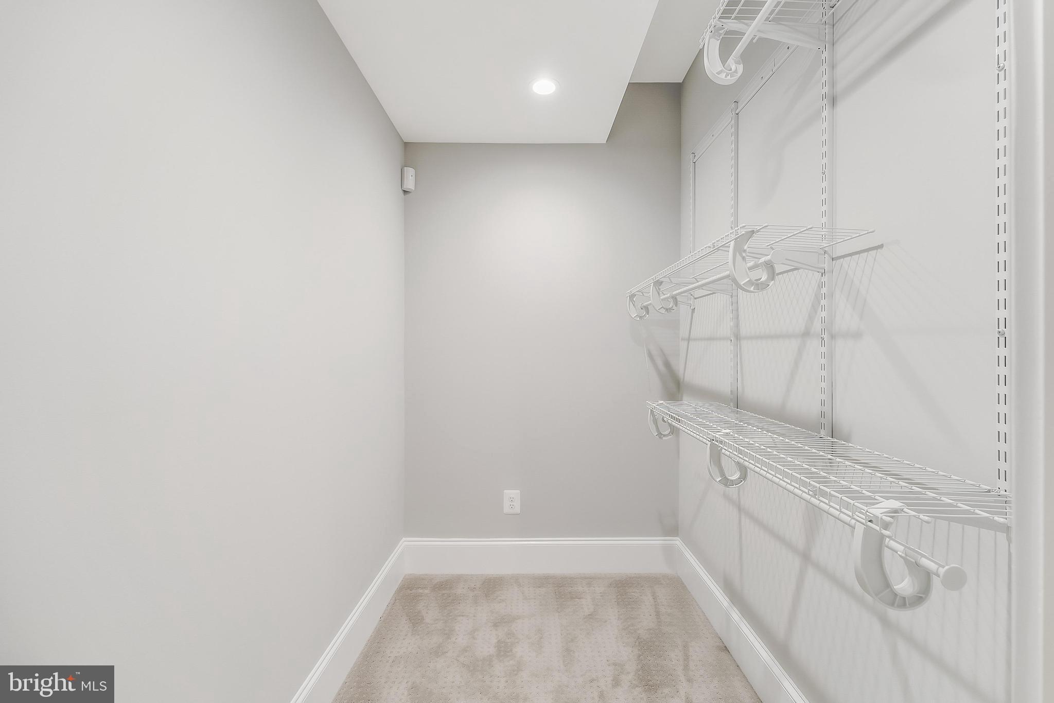 6805 Lumsden Street McLean, VA 22101 - Photo 109 of 123 a view of storage and utility room with empty racks