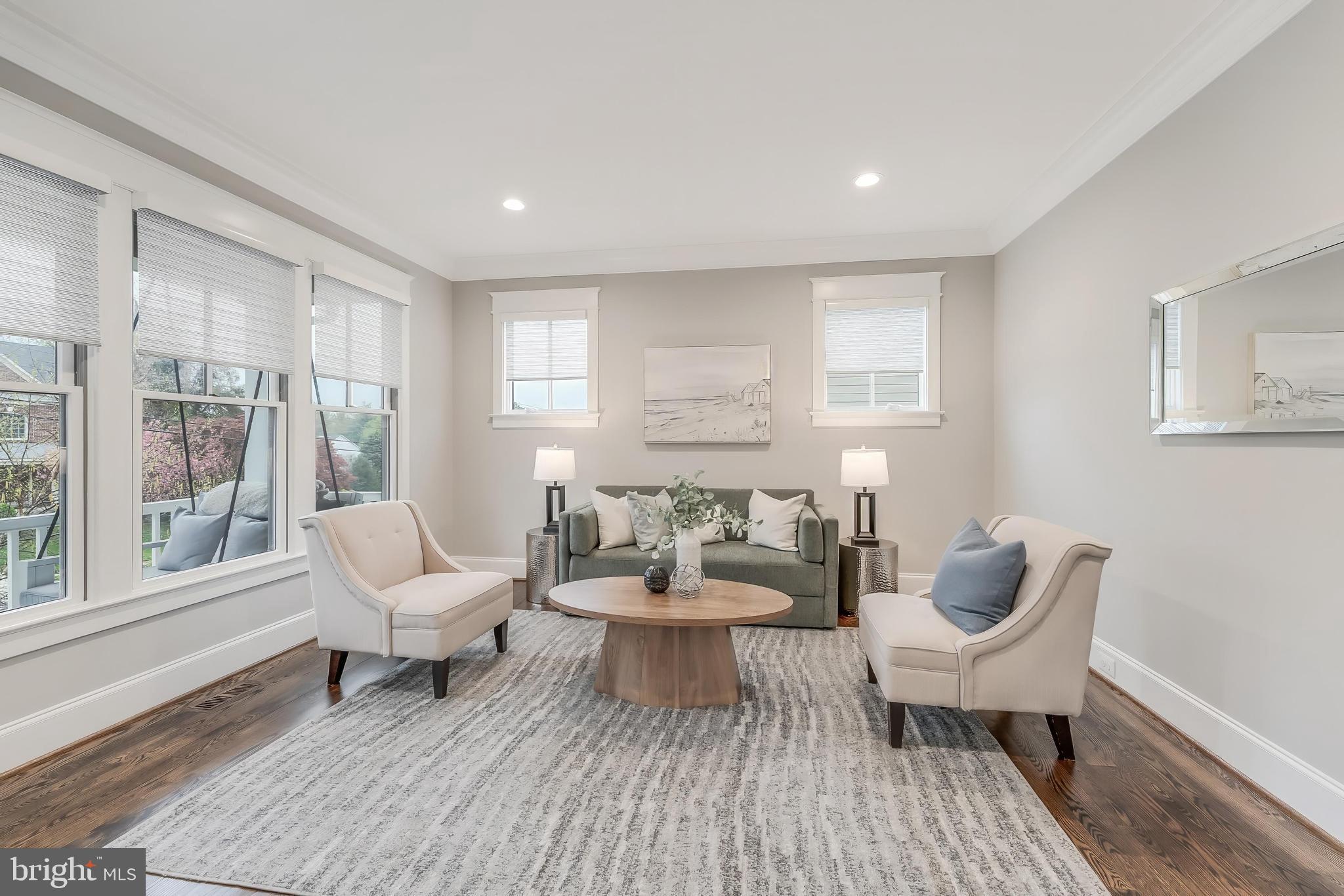 6805 Lumsden Street McLean, VA 22101 - Photo 11 of 123 Living room OR office space. Has glass doors