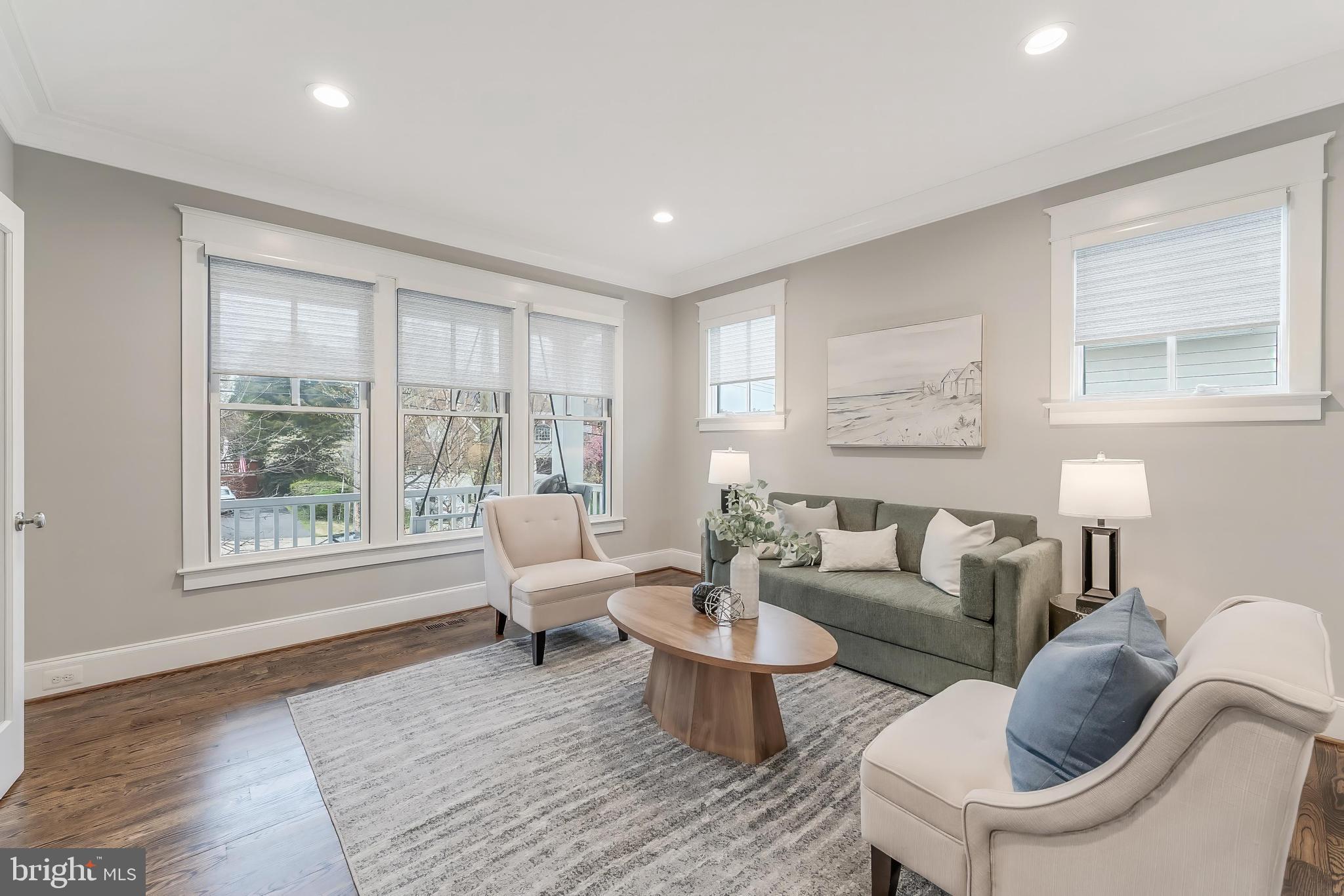 6805 Lumsden Street McLean, VA 22101 - Photo 12 of 123 a living room with furniture and a large window
