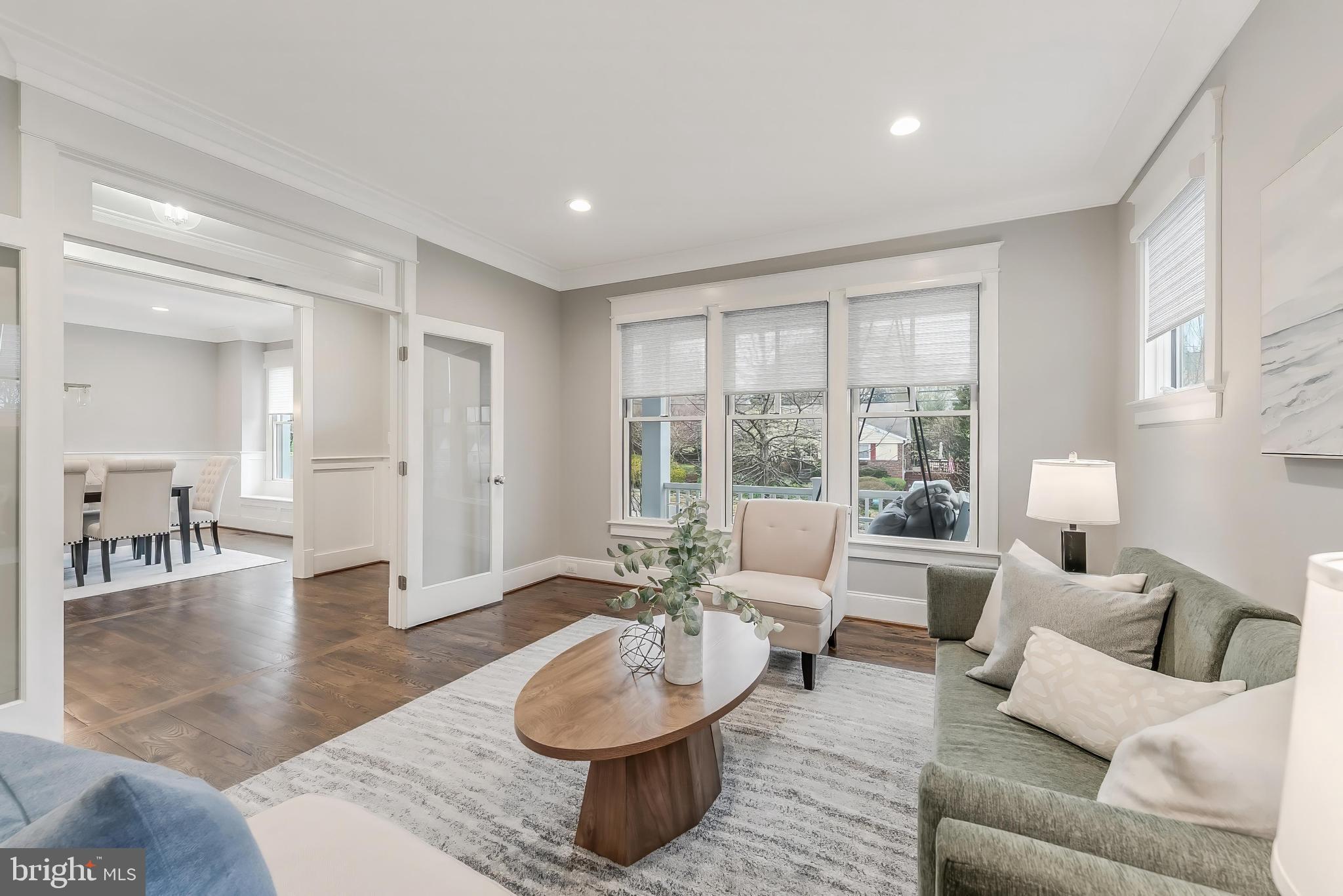 6805 Lumsden Street McLean, VA 22101 - Photo 13 of 123 a living room with furniture and wooden floor