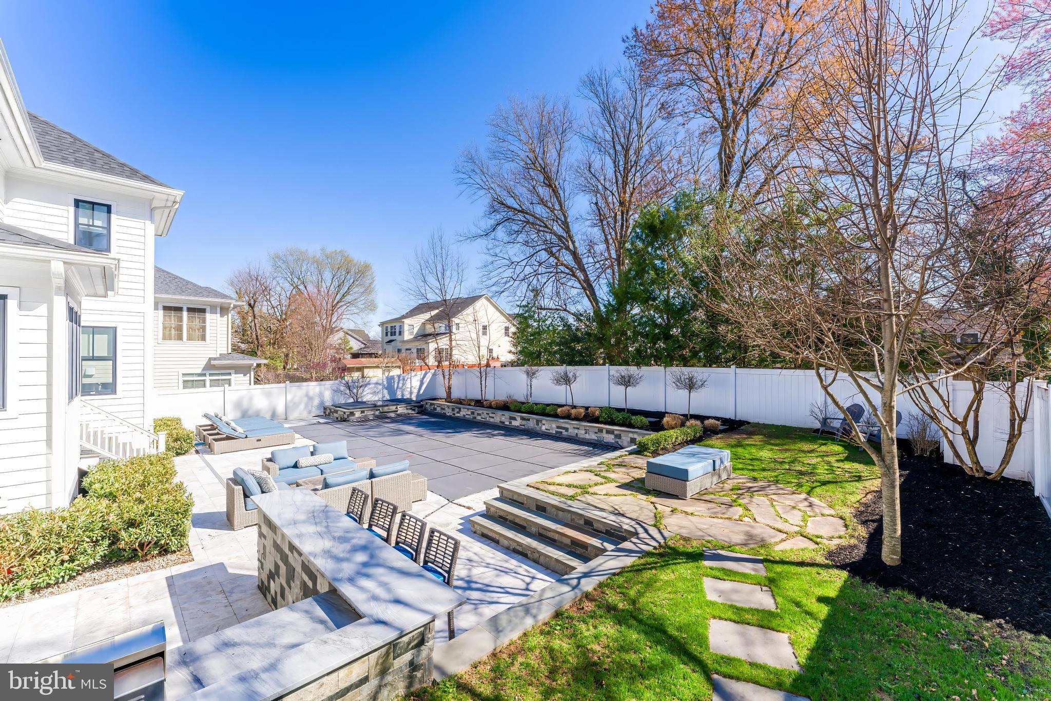 6805 Lumsden Street McLean, VA 22101 - Photo 3 of 123 Incredible rear oasis with 38'x18' pool