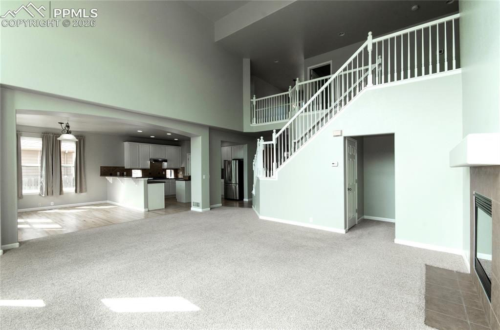 9443 St.George Road Peyton, CO 80831 - Photo 12 of 45 a view of empty room with stair
