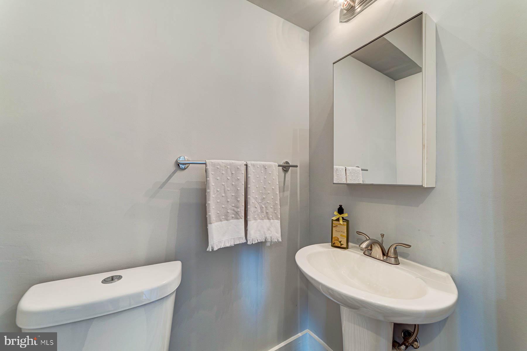 117 R Street Northwest Washington, DC 20001 - Photo 17 of 45 Half bath on Main level