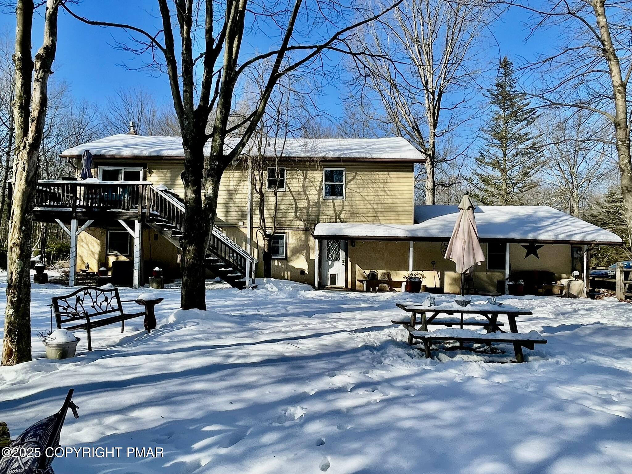 73 Panther Run Road Jim Thorpe, PA 18229 - Photo 47 of 55 a view of a chairs and tables in the patio