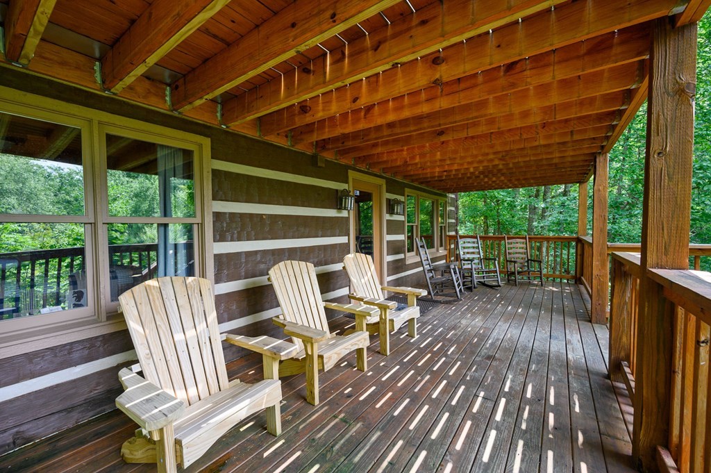 4296 Powdermill Estates Road Sevierville, TN 37876 - Photo 51 of 55 a view of porch with seating space