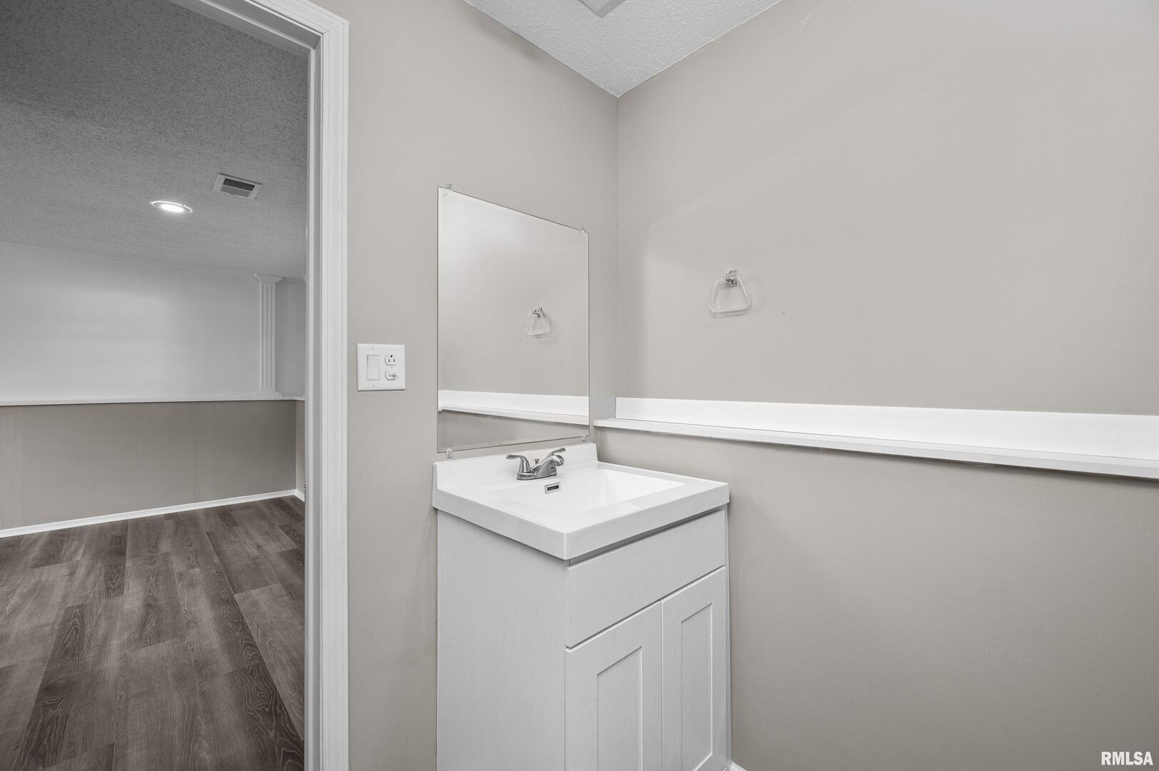 916 Ash Drive Colona, IL 61241 - Photo 28 of 38 a bathroom with a sink and a mirror