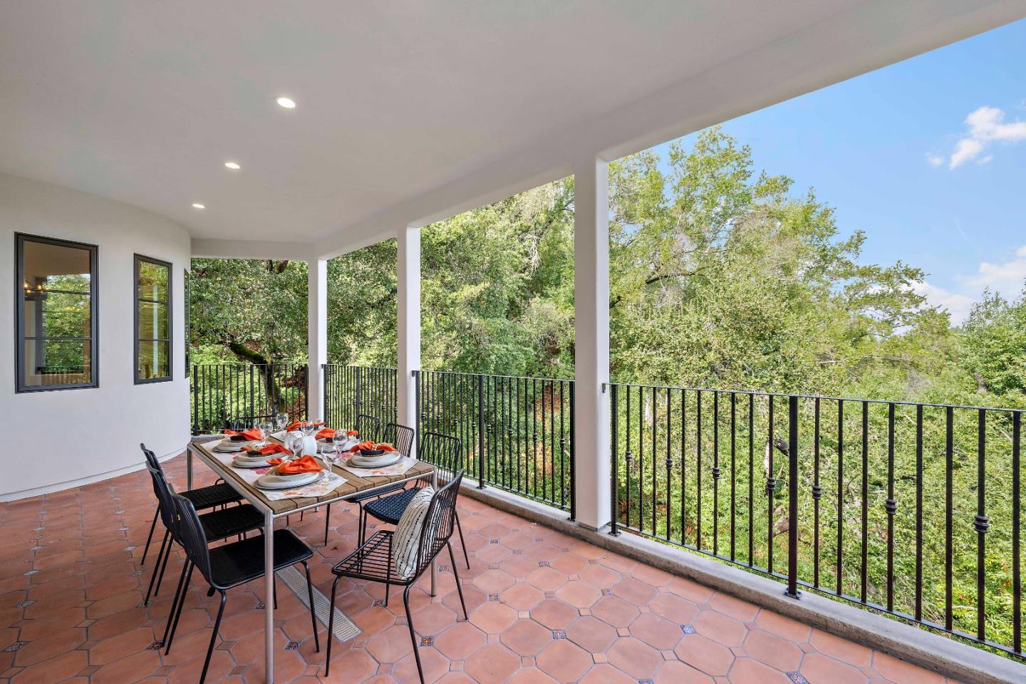 15269 Bohlman Road Saratoga, CA 95070 - Photo 31 of 68 a view of a dining room with furniture window and outside view