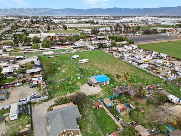 an aerial view of a city with lots of residential buildings