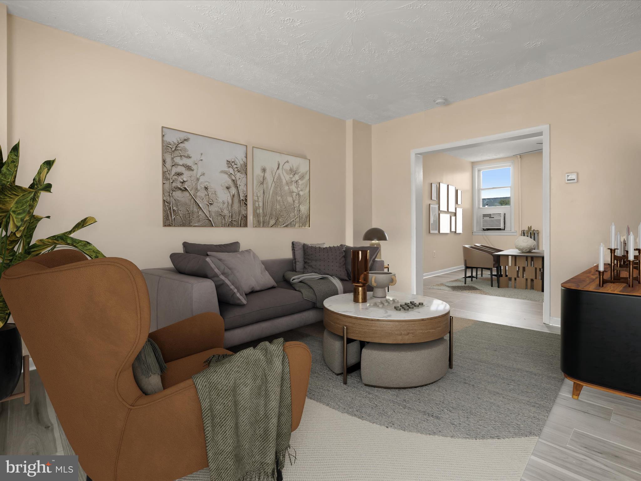 6771 Woodley Road Dundalk, MD 21222 - Photo 3 of 41 Living Room Staged Using Virtual Tools