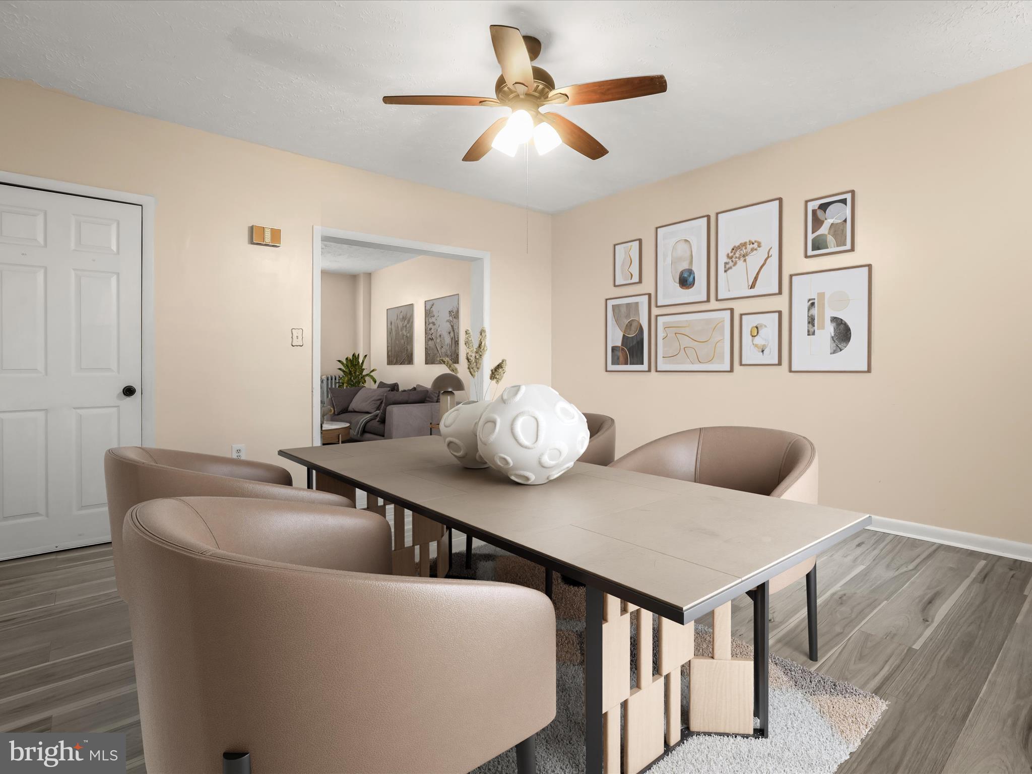 6771 Woodley Road Dundalk, MD 21222 - Photo 4 of 41 Dining Room Staged Using Virtual Tools