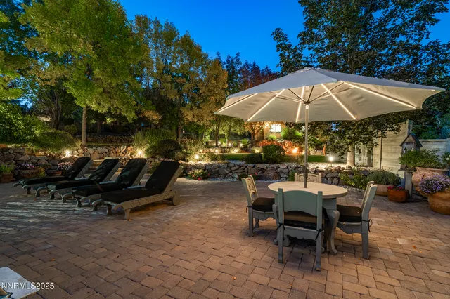 a view of a city with mountains in the background