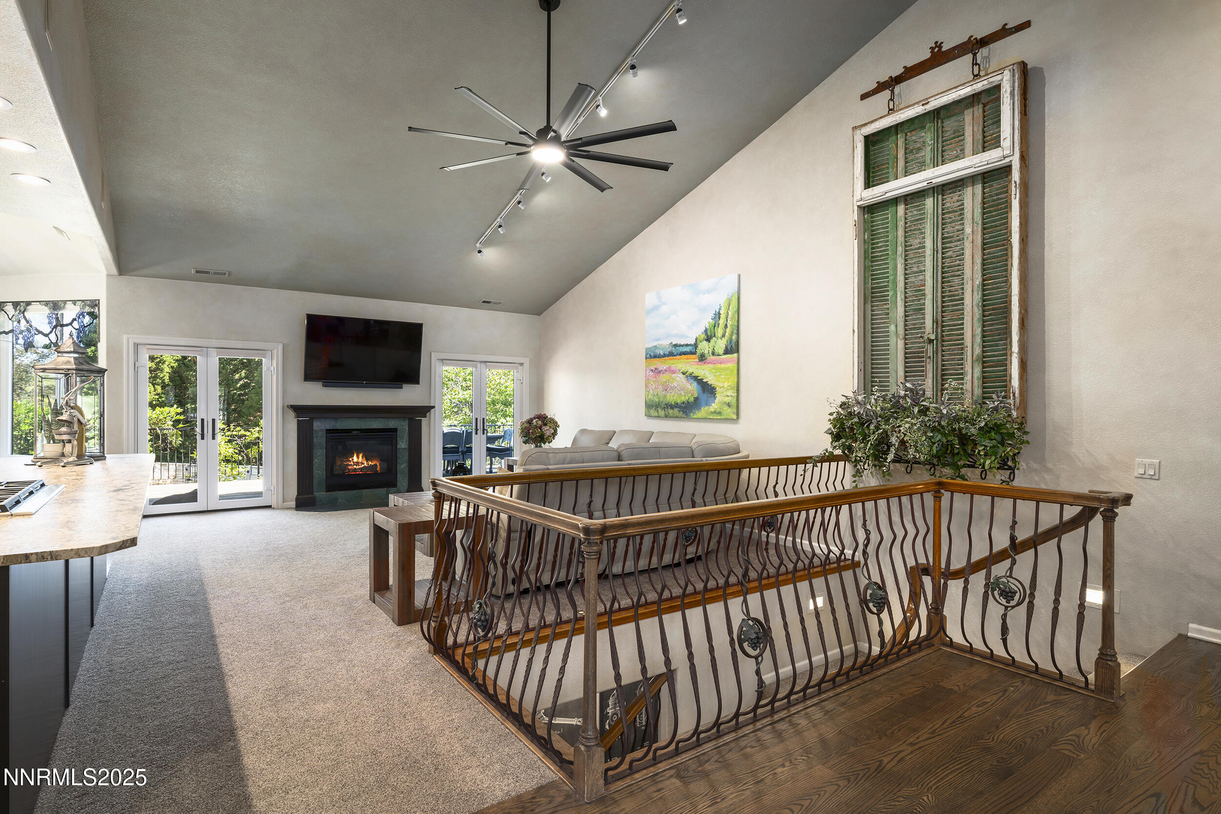 1762 Belford Road Reno, NV 89509 - Photo 6 of 70 a view of livingroom with furniture fireplace and windows