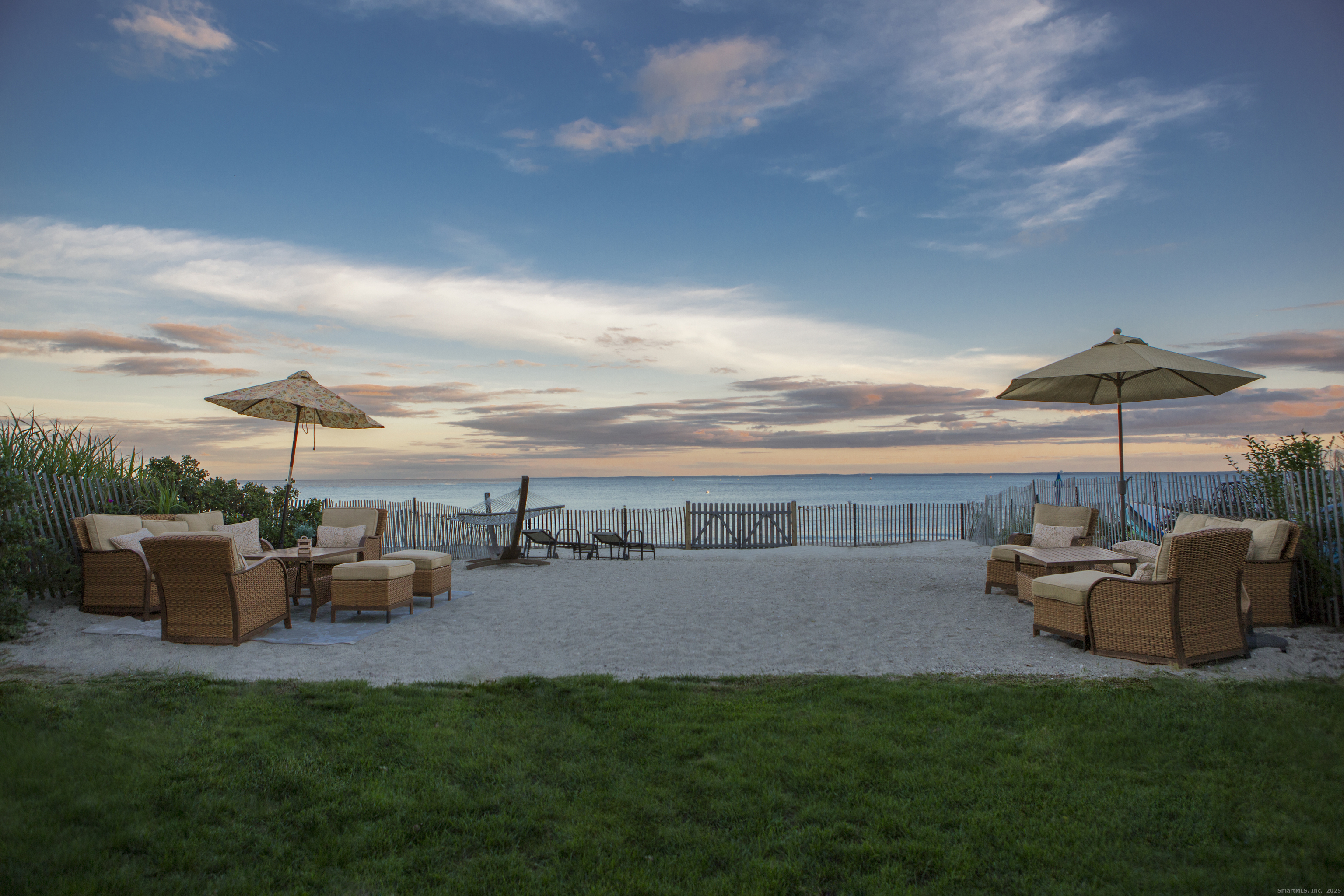 1987 Fairfield Beach Road Fairfield, CT 06824 - Photo 18 of 22 a view of a garden with furniture