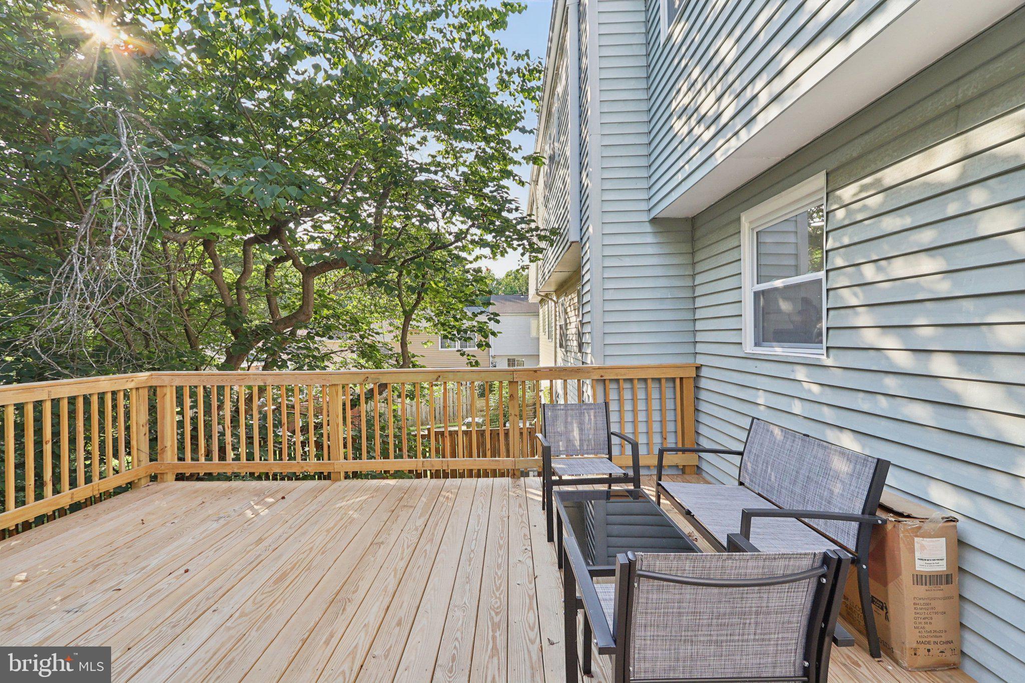 6246 Hillside Road Springfield, VA 22152 - Photo 29 of 41 a view of a patio with wooden floor