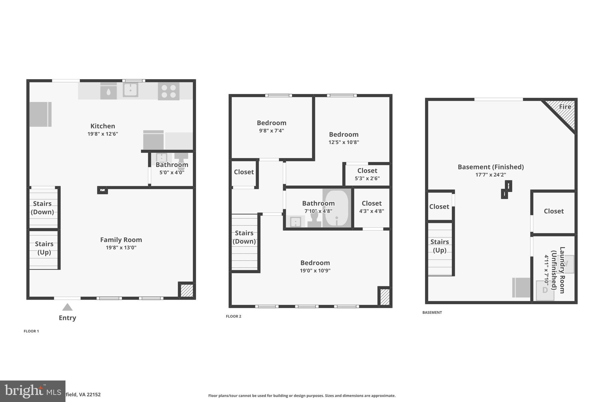 6246 Hillside Road Springfield, VA 22152 - Photo 41 of 41 a picture of a floor plan