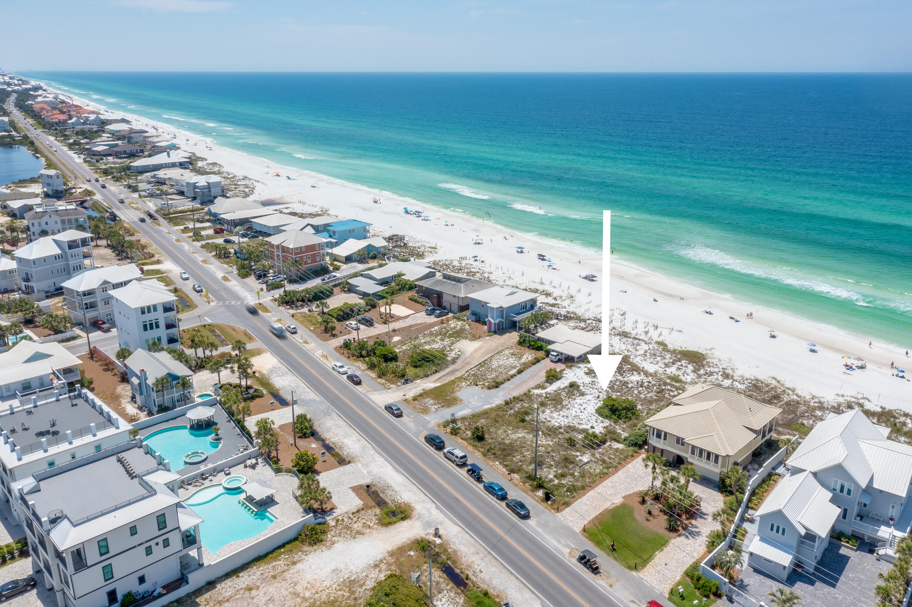 30a West County Highway 30A Santa Rosa Beach, FL 32459 - Photo 8 of 8 an aerial view of beach and ocean