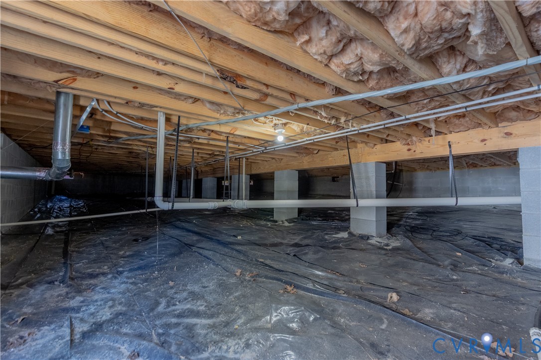 243 Pleasant View Drive Aylett, VA 23009 - Photo 53 of 54 Crawl Space