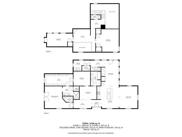 a white building with glass door