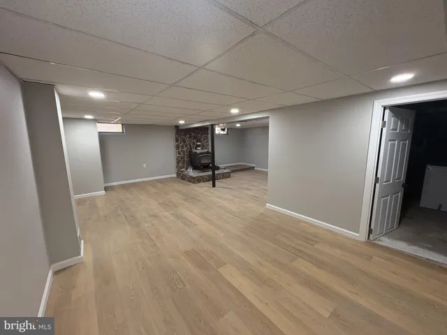 a view of a livingroom with a staircase