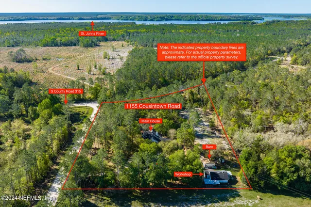 $599,900 | 1155 Cousintown Road, Interlachen, FL 32148