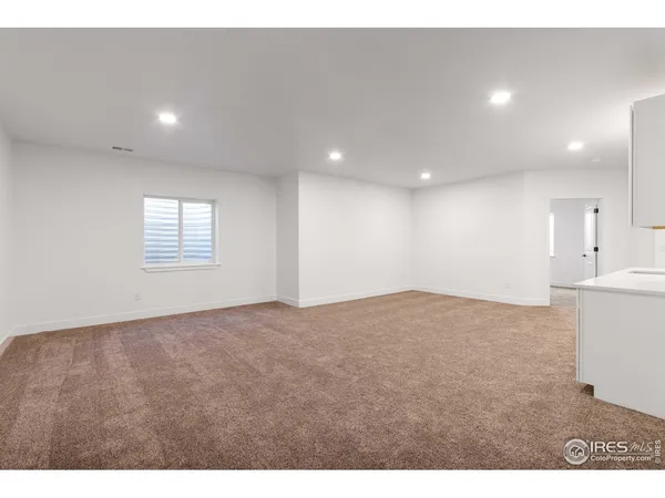a view of empty room