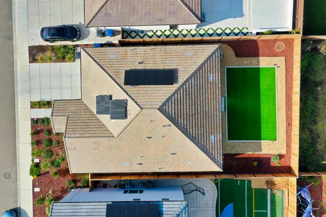 a view of outdoor space and deck