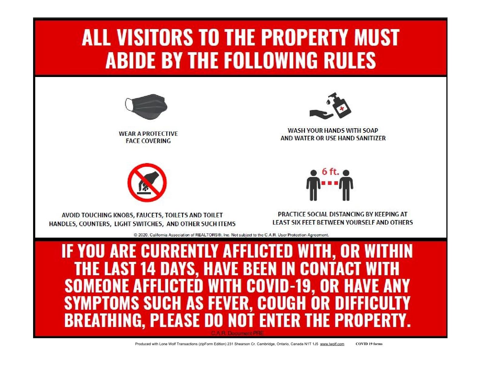 59625 Kgkj Ranch Road Anza, CA 92539 - Photo 18 of 18 Rules for Entry2
