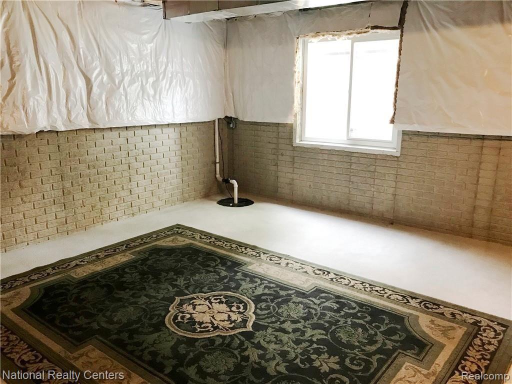 16132 Meadowbrook Road Redford, MI 48240 - Photo 24 of 32 Brick Faced walls in basement
