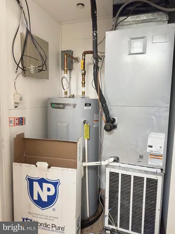 a close view of closet