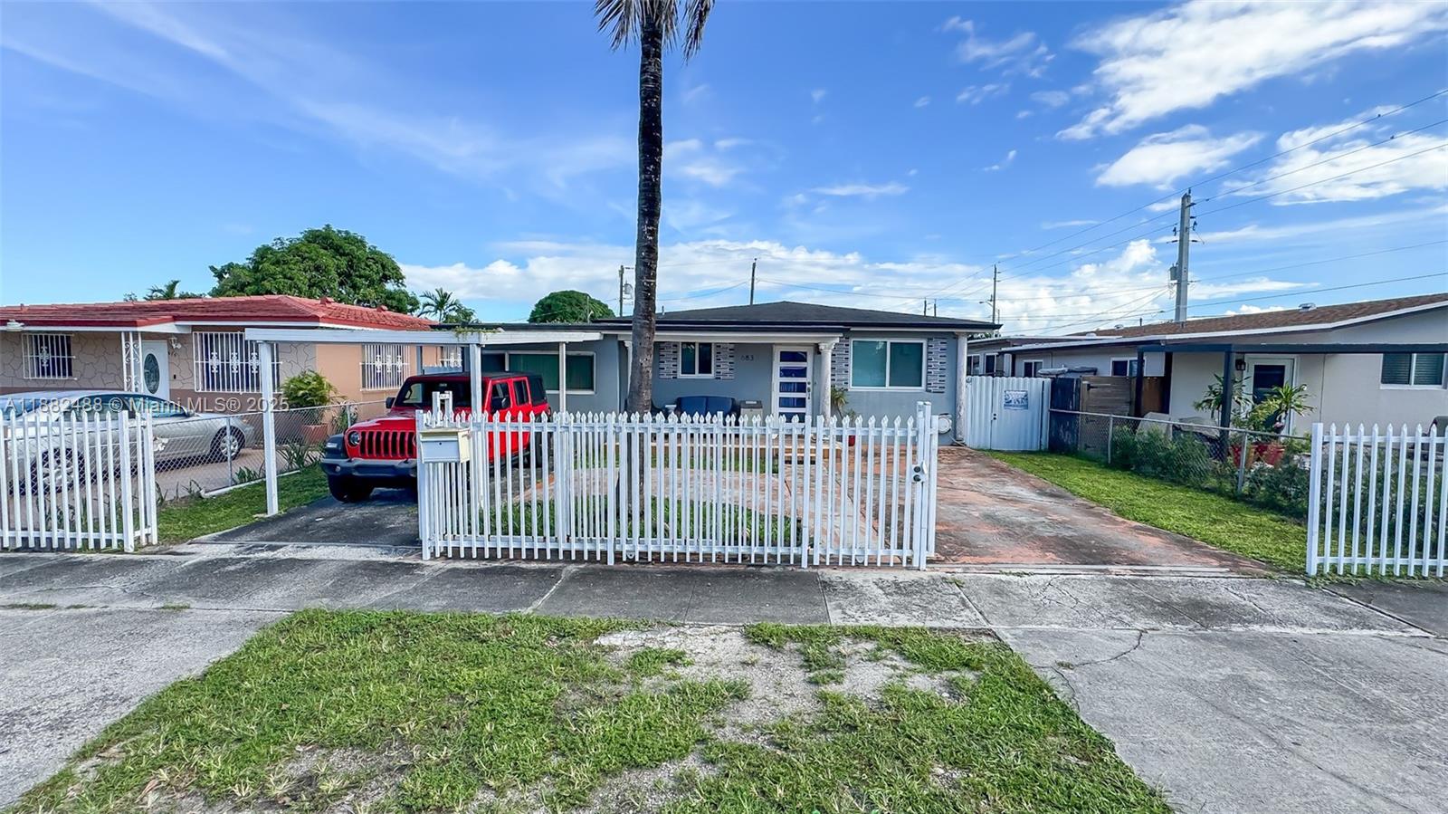 683 Southeast 6th Place Hialeah, FL 33010 - Photo 18 of 18 a view of a house with a yard and plants