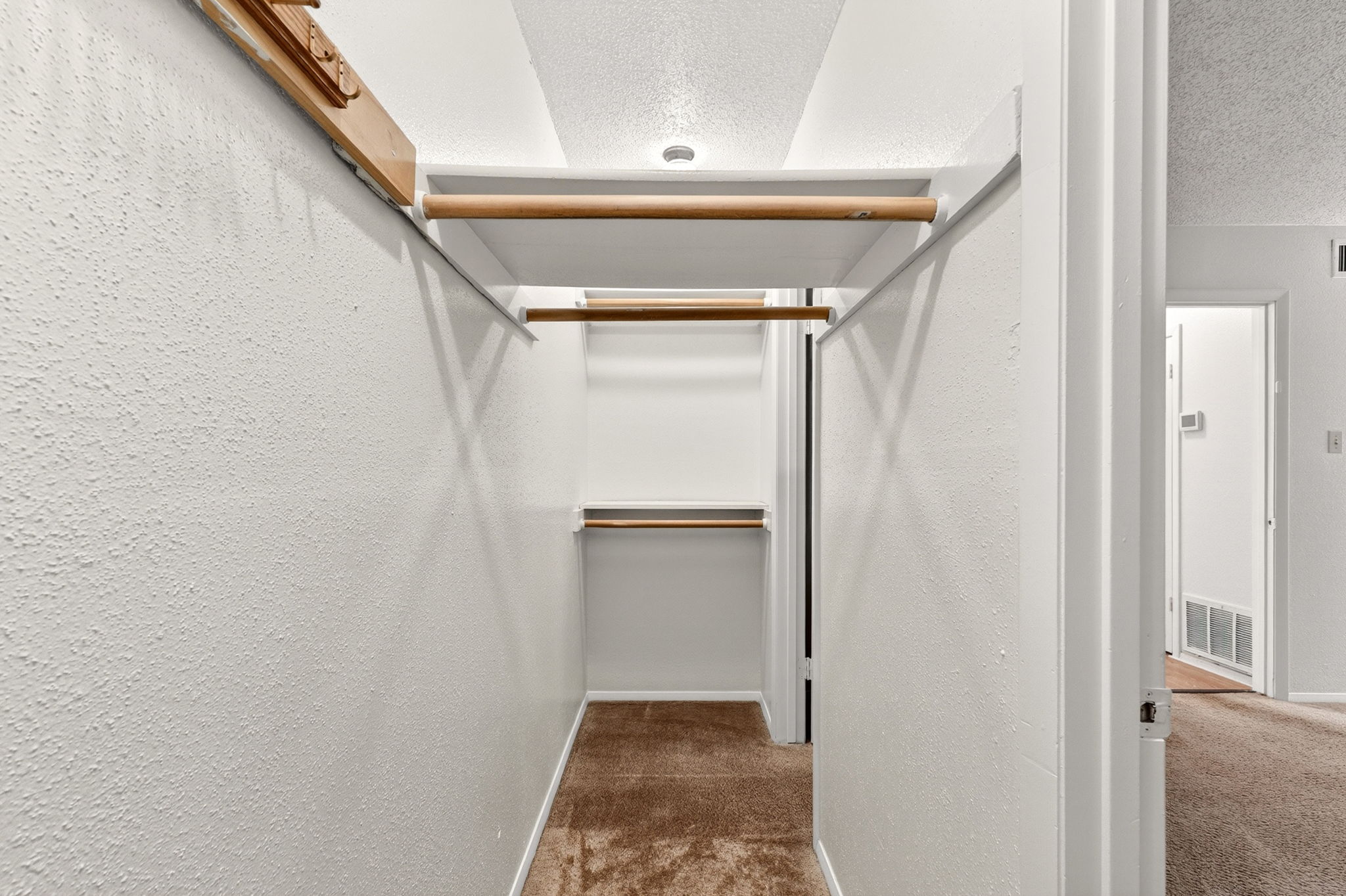 8210 Bent Tree Road, Unit 256 Austin, TX 78759 - Photo 15 of 29 a view of an empty walk in closet