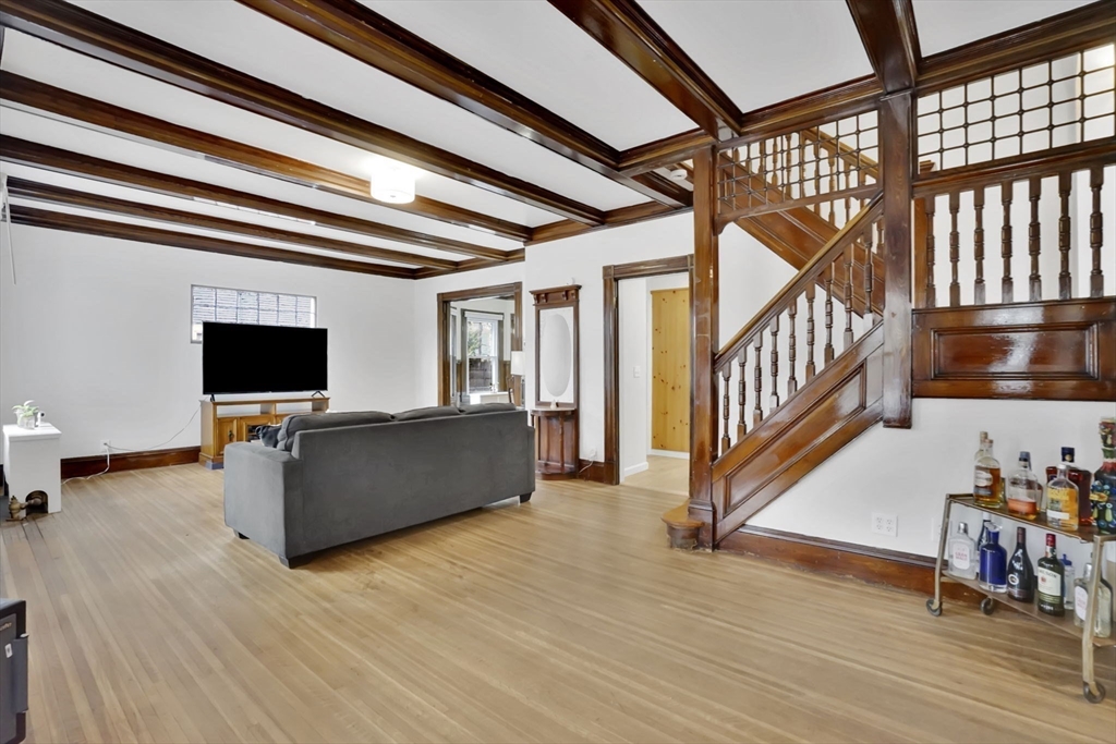 264 Sumner Avenue Springfield, MA 01108 - Photo 5 of 32 a living room with furniture and a flat screen tv