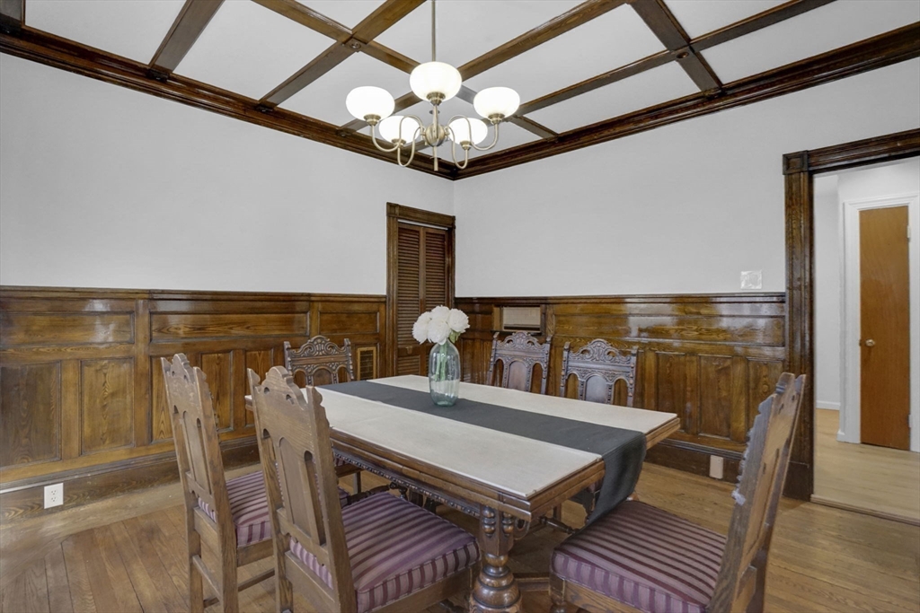 264 Sumner Avenue Springfield, MA 01108 - Photo 8 of 32 a view of a dining room with furniture and wooden floor