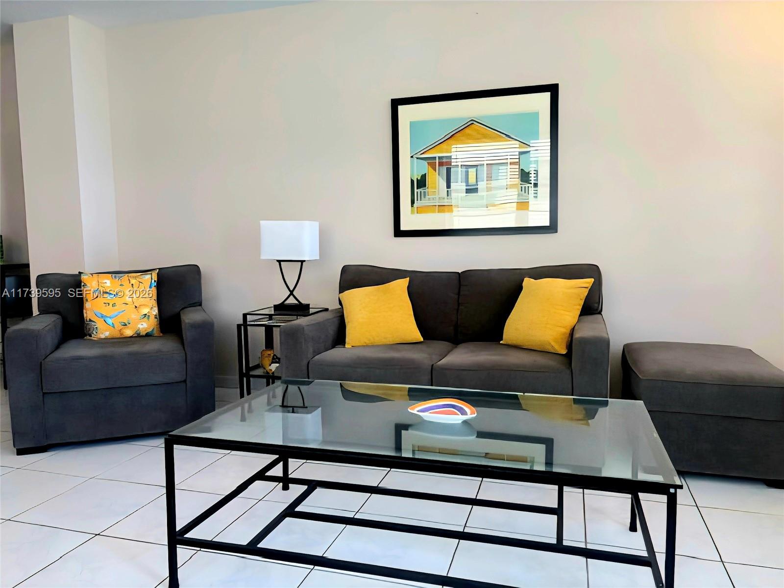 100 Lincoln Road, Unit 821 Miami Beach, FL 33139 - Photo 6 of 33 a living room with furniture and a wooden floor