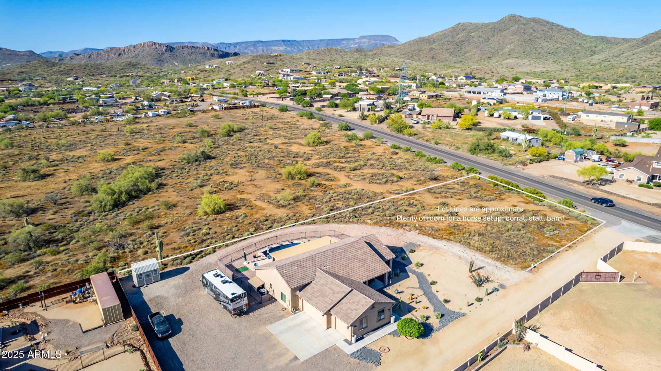 39730 North New River Road Phoenix, AZ 85086 - Photo 46 of 46 05 - New River Drone-Lot Lines