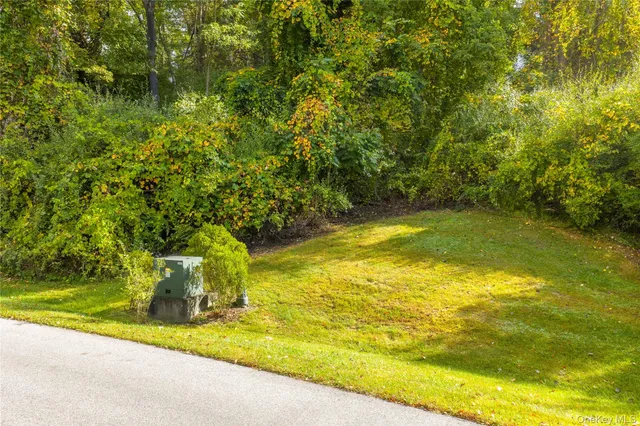a view of an outdoor space and a yard