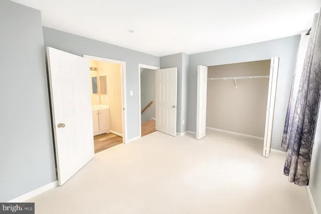 a view of empty room