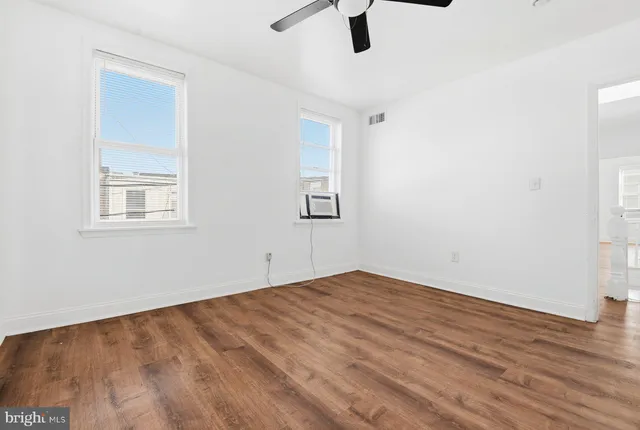 wooden floor in an empty room